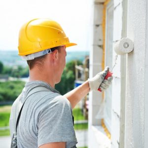 builder facade painter worker